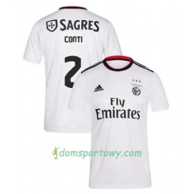 Koszulka Benfica Conti 2 Wyjazdowe Koszulki Piłkarskie 2018-2019 Krótki Rękaw